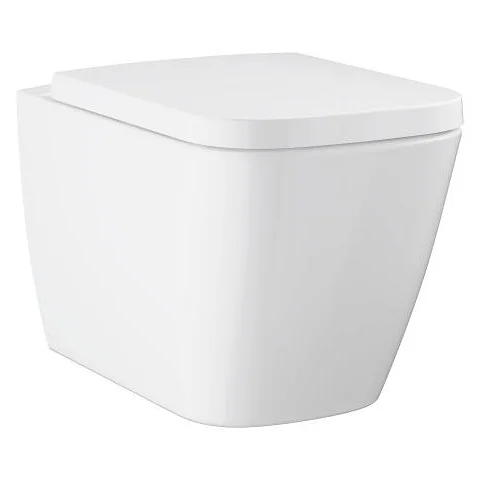 Унитаз подвесной с сиденьем, альпин-белый Grohe BauEdge Ceramic 106740SH00