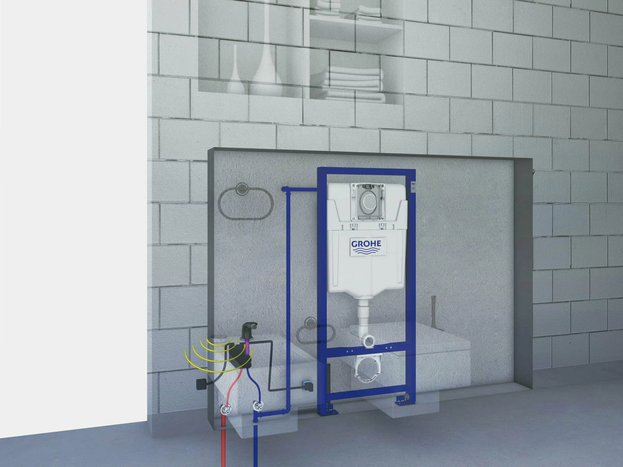 Настенный уголок Grohe Rapid SL 3855800M