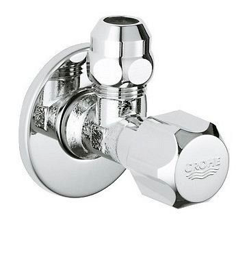 Вентиль угловой 1/2x3/8 для подключения смесителей, хром Grohe 22017000