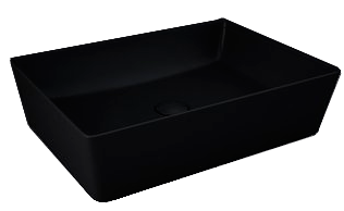 Раковина накладная 50, черная Rak Ceramics Feeling FEECT5000504A