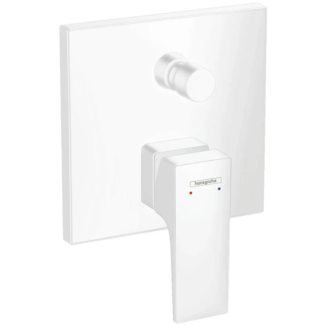 Смеситель для ванны, внешняя часть, белый Hansgrohe Metropol 32545700