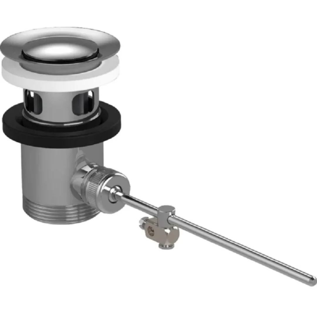 Смеситель для раковины 80, с донным клапаном, хром Hansgrohe Rebris E 72550000