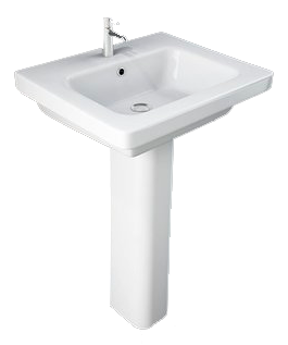 Раковина подвесная 55, белая Rak Ceramics Resort RST0801AWHA