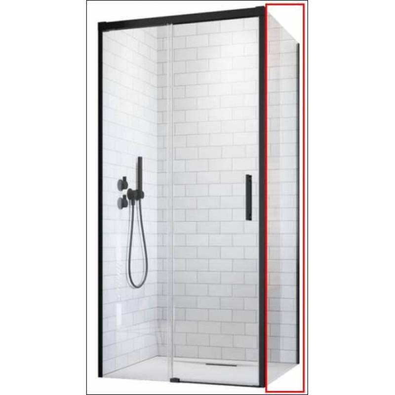 387051-54-01R Idea Black S1 Боковая стенка  800*2005 