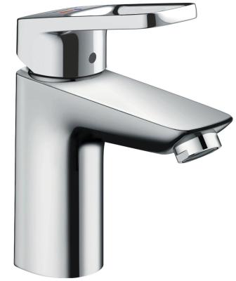 Смеситель для раковины 100, с донным клапаном, хром Hansgrohe Logis Loop 71151000