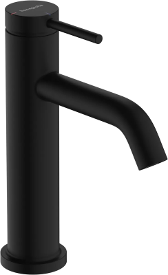 Смеситель для раковины 110, с донным клапаном, черный Hansgrohe Tecturis S 73314670