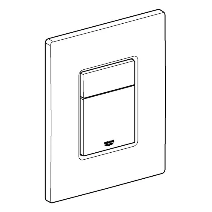 Панель смыва, черный Grohe Skate Cosmopolitan 38732KF0