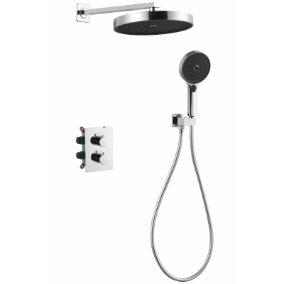 Душевая система с термостатом для душа, встраиваемая, хром ESKO 6in1 TH