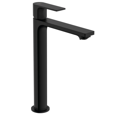 Смеситель для раковины 240, с донным клапаном, черный Hansgrohe Rebris E CoolStart 72581670