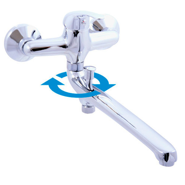 SA357.5 SAZAVA Смеситель для ванны и умывальника 