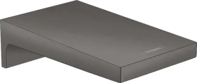 Излив для ванны, шлифованный черный хром Hansgrohe Metropol 32543340