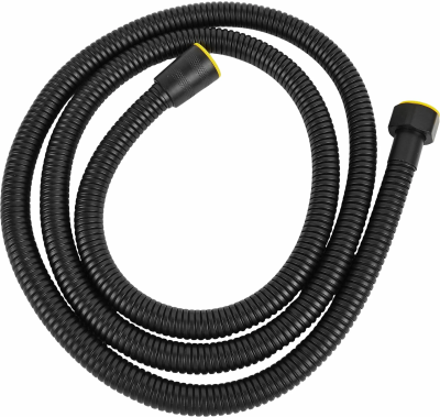 Душевой шланг 1600, металлический, черный ESKO BMSH16