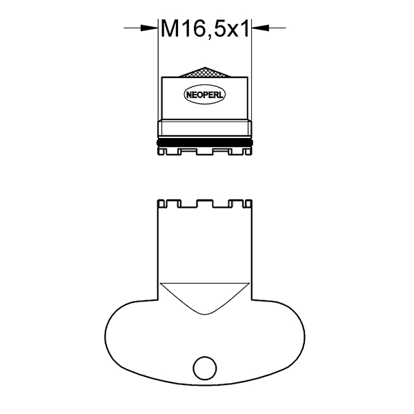 Аэратор M16,5 Grohe 13937000