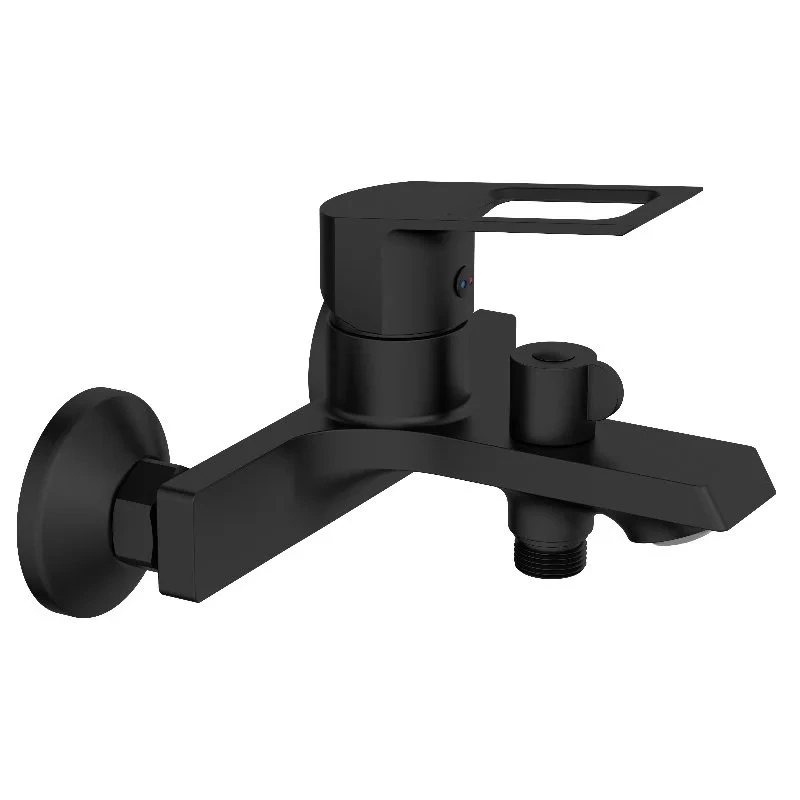 Смеситель для ванны, черный VODA Surf SF54B