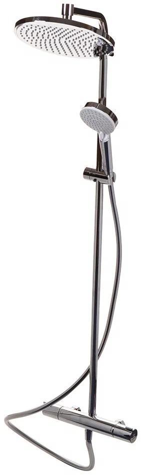 Душевая система с термостатом для душа, хром Hansgrohe Crometta 240 Showerpipe 27267000