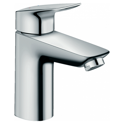 Смеситель для раковины 100, с донным клапаном, хром Hansgrohe Logis 71100000