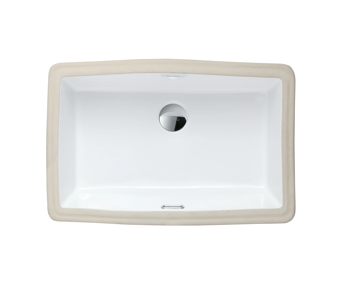 Раковина встраиваемая снизу 55, белая SSWW CL3135