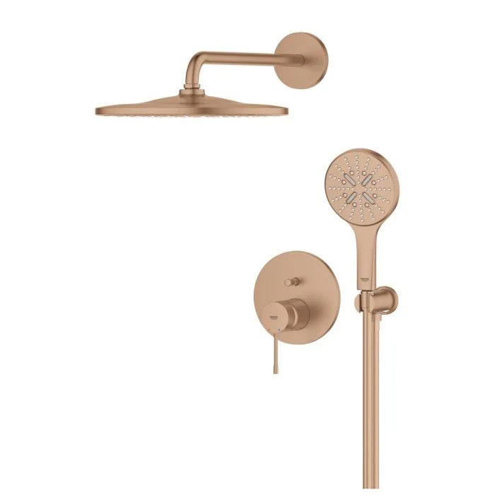 Душевая система встраиваемая, теплый закат матовый Grohe Essence 25287DL0