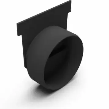 Боковой слив наружного водосточного желоба MCH CH1122