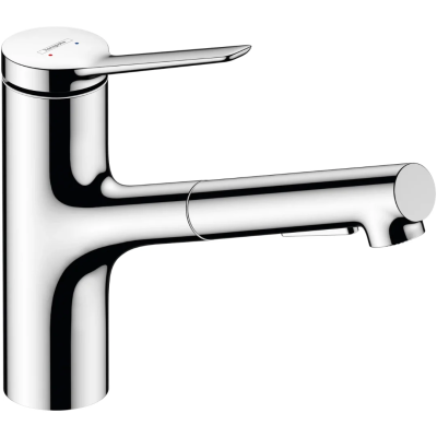 Смеситель для кухни 150, выдвижной излив, хром Hansgrohe Zesis M33 74800000