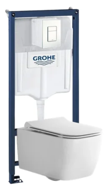 Комплект 4в1: Инсталляция с панелью смыва 38732SH0, унитаз с сиденьем CT2067 SSWW K25021203