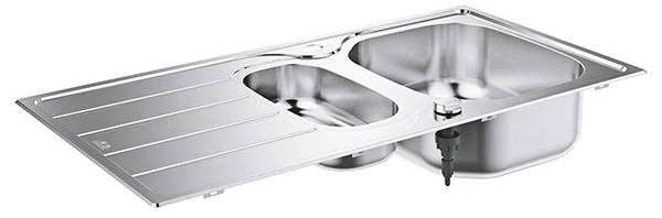 Мойка K200, оборачиваемая, 965x500, нержавеющая сталь Grohe 31564SD1