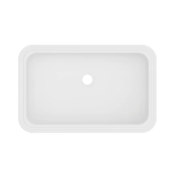 Раковина встраиваемая снизу 60, белая SSWW SACP221C-060-1