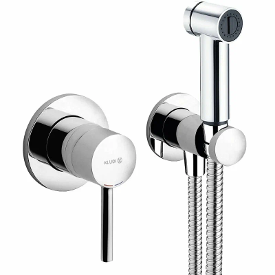 Гигиенический душ со смесителем, хром Kludi Bozz 389980576