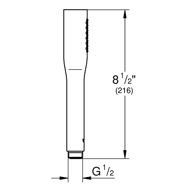 Ручной душ, хром Grohe Euphoria Cosmopolitan Stick 27400000