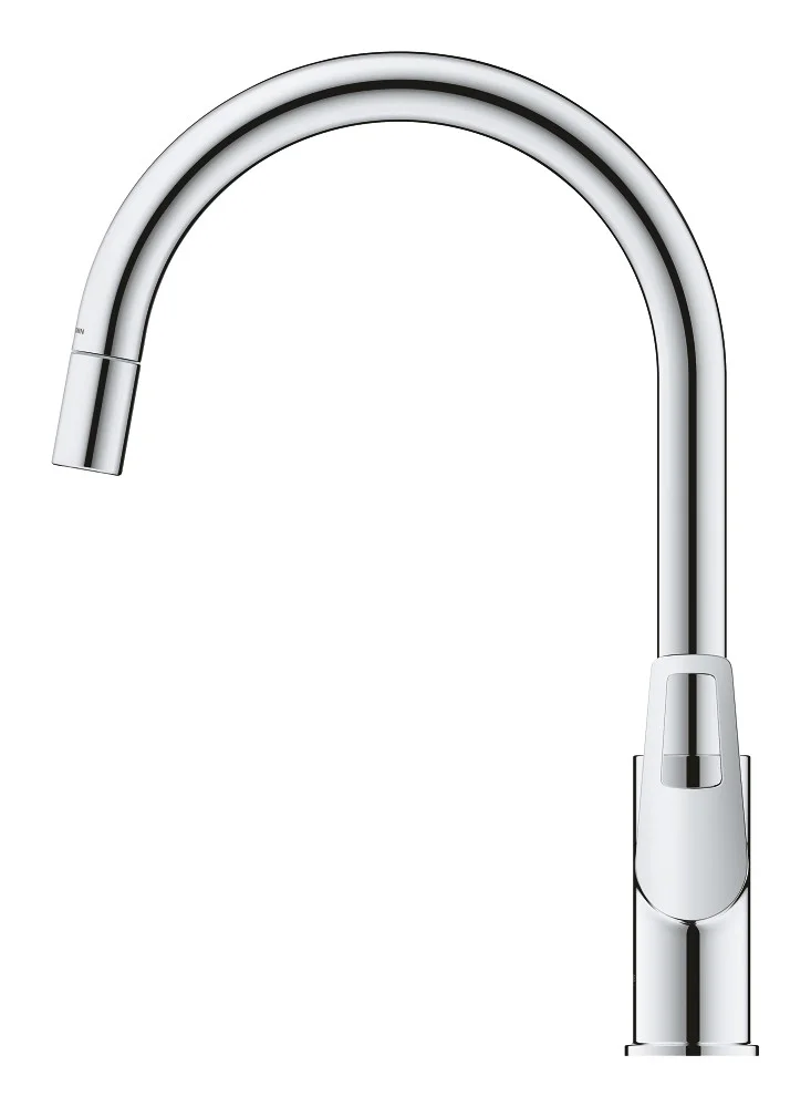 Смеситель для кухни, выдвижной излив, хром Grohe BauLoop 30543000