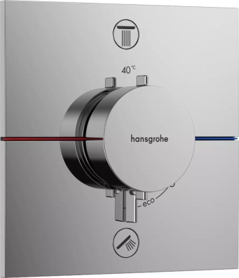 Термостат для душа, встраиваемый, хром Hansgrohe ShowerSelect Comfort E 15572000