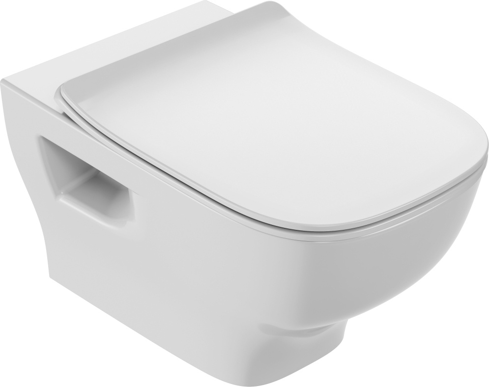 Комплект 4в1: Инсталляция, панель смыва, унитаз с крышкой-сиденьем Jacob Delafon Struktura K22091901