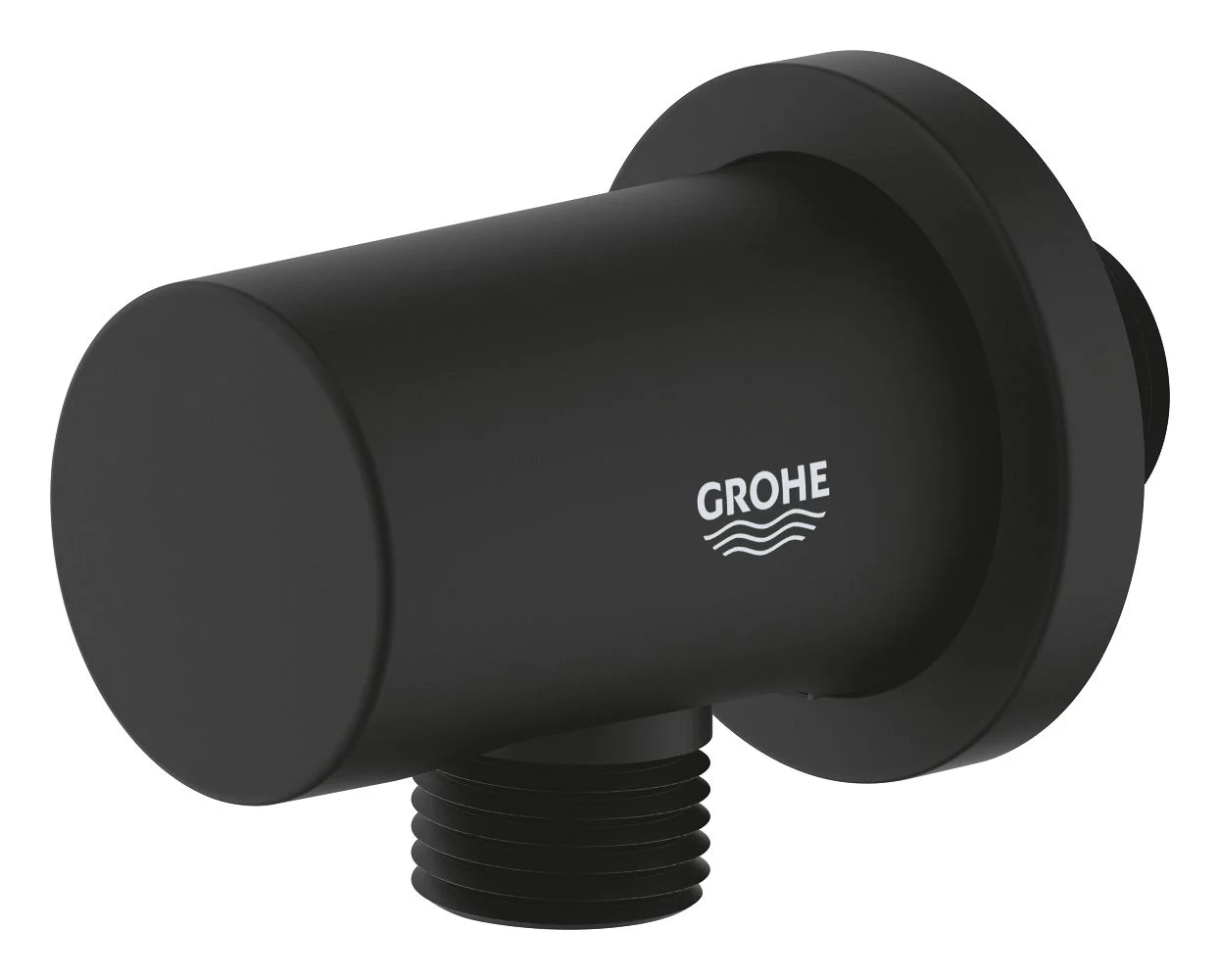Подключение для душевого шланга, черный фантомный Grohe Rainshower 22118KF0
