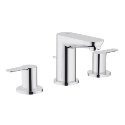 Смеситель для раковины, на 3 отверстия, хром Grohe BauEdge 20473000