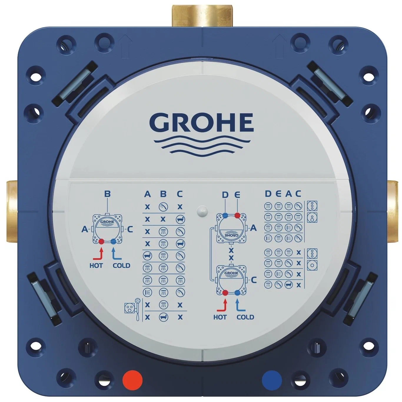 Скрытая монтажная часть Grohe Rapido SmartBox 35600000