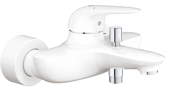 Cмеситель для ванны, наружный, белая луна Grohe Eurostyle 23726LS3