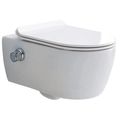 Унитаз-биде подвесной, белый SSWW CT2039V-B