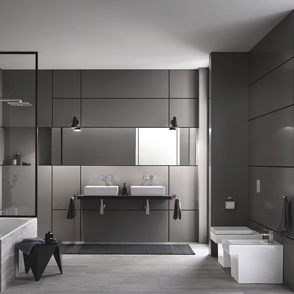 Биде напольное, с крепежами, альпин-белый Grohe Cube Ceramic 3948700H
