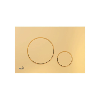 Панель смыва, золото Alcaplast M675