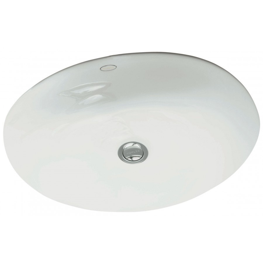 Раковина встраиваемая снизу 55, белая Jacob Delafon Caxton E2211-0