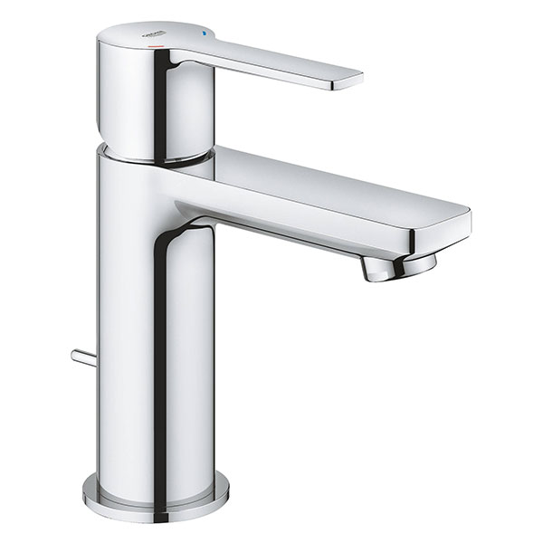Смеситель для раковины с донным клапаном, размер XS, хром Grohe Lineare 32109001