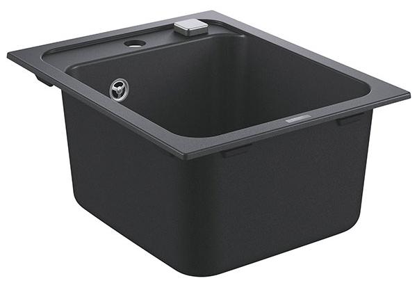 Мойка K700, композитная, 400x500, черный гранит Grohe 31650AP0