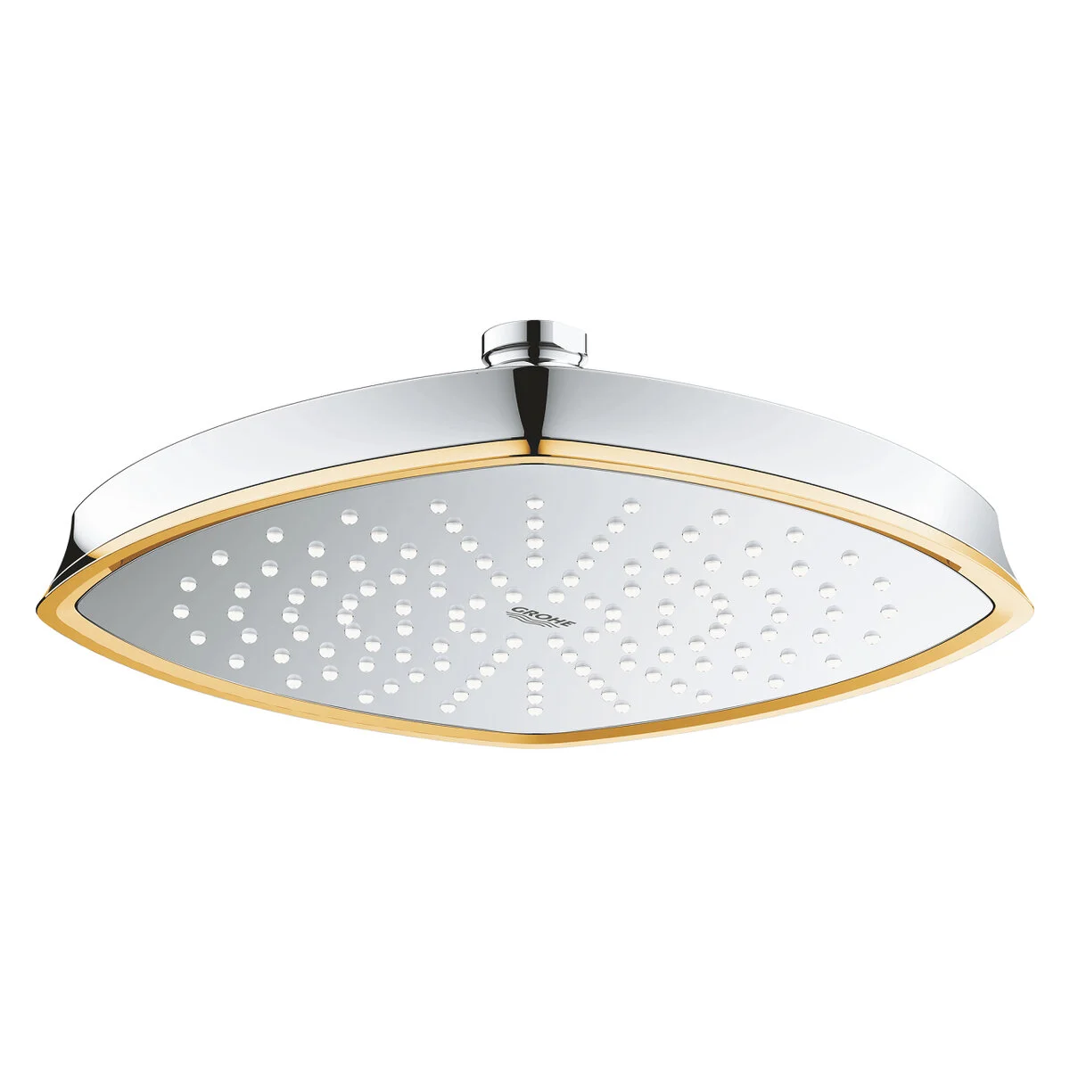 Верхний душ 221x221, хром/золото Grohe Grandera 27974IG0