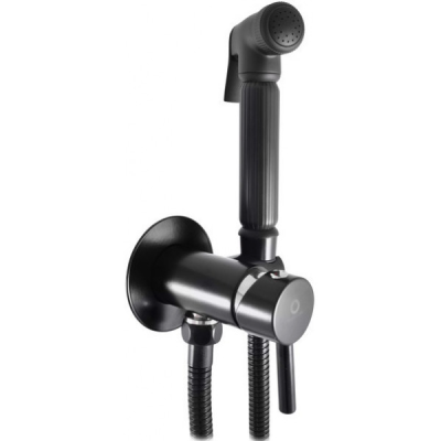 Гигиенический душ со смесителем, встраиваемый, черный Rav Slezak Seina SE843/1CMAT