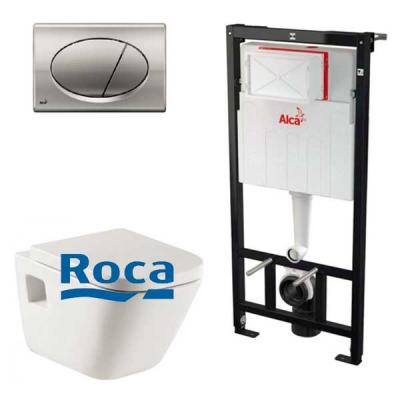 Комплект 4в1: Инсталляция с панелью смыва M71, унитаз с сиденьем Gap K22061203