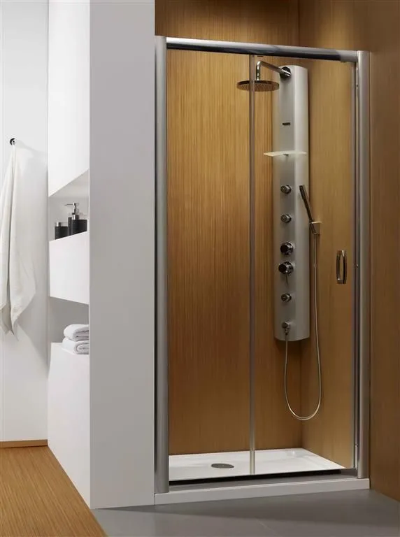 Душевая дверь 1000х1900, прозрачное стекло, хром Radaway PREMIUM PLUS DWJ 33303-01-01N