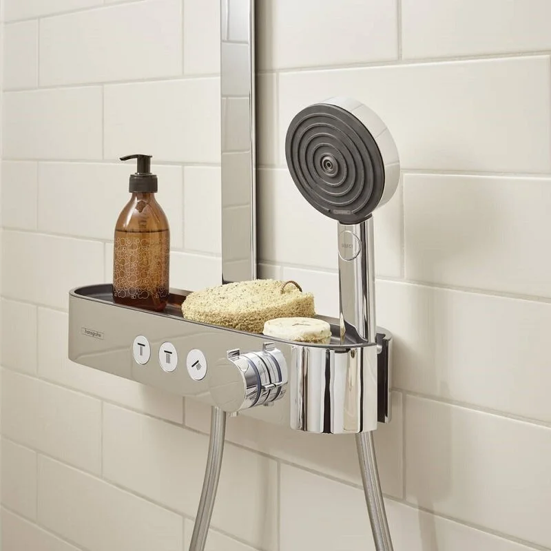 Душевая система с термостатом для душа, хром Hansgrohe Pulsify Showerpipe 260 24240000