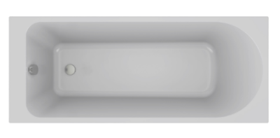 Ванна прямоугольная 170x70, Flight, белая Jacob Delafon Odeon RG E6D151-00