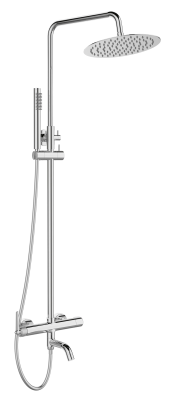 Душевая система со смесителем для ванны, хром ESKO Bangkok ST250BG