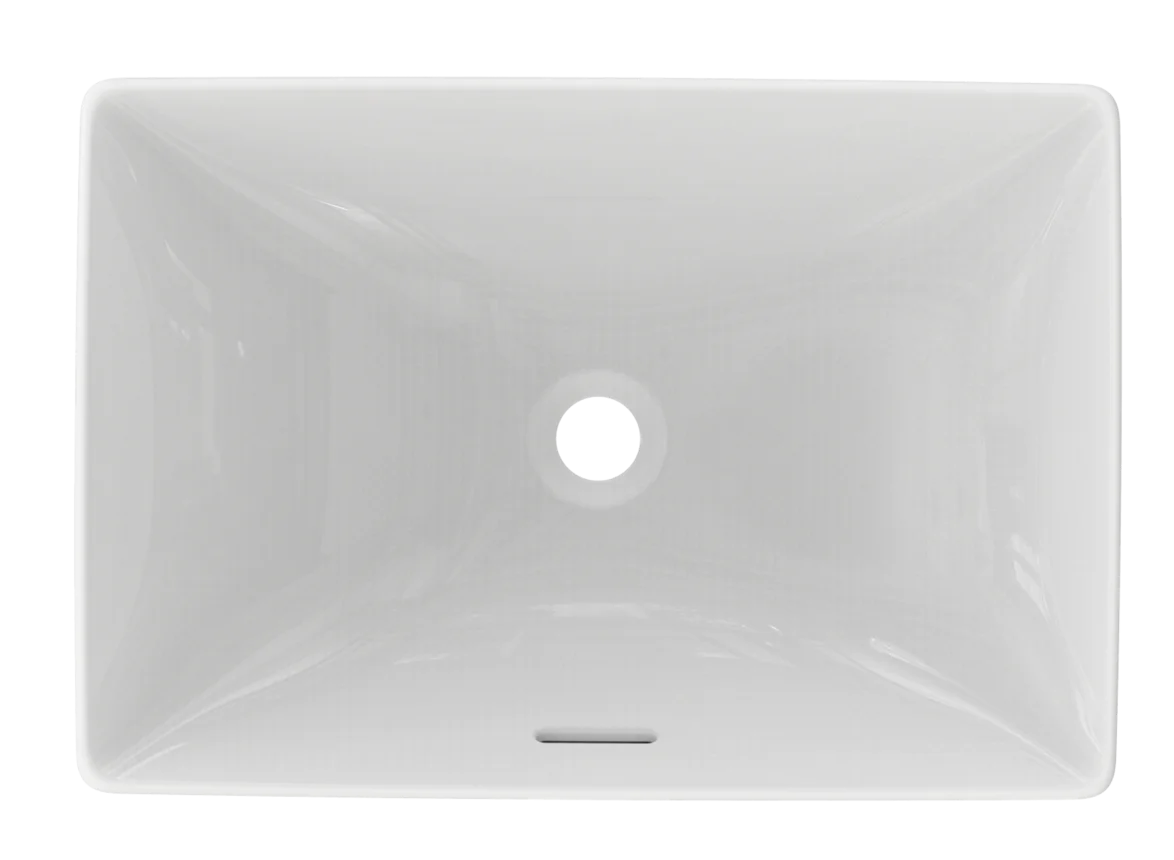 Раковина накладная 55, квадратная, белый TOTO WU L1735E